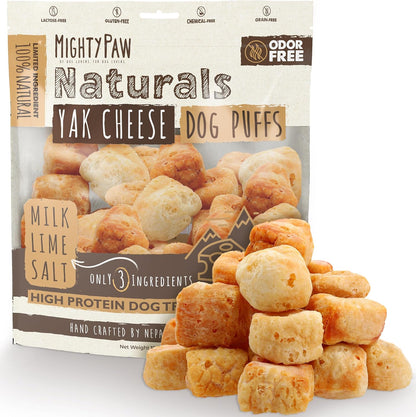 Mighty Paw Yak Chews, Long Lasting Hard Chew for Large Dogs, 4 Pack | Milk, Salt & Lime Juice, Grain-Free, Lactose-Free, Odor-Free, 68G Protein per Stick, Aggressive Chewers, Puppy Teething11