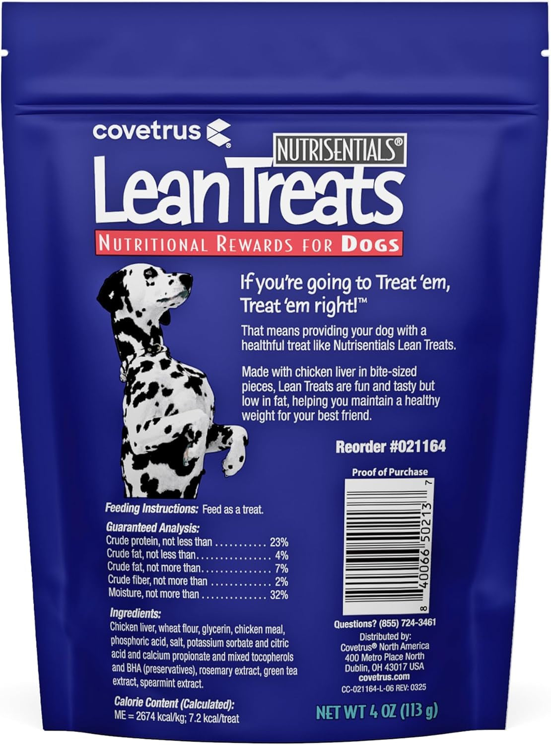 covetrus-nutrisential-lean-treats-for-dogs-small-medium-large-dogs-k9-nutritional-low-fat-bite-size-soft-chicken-flavor-chicken-flavor-3-pack-4oz