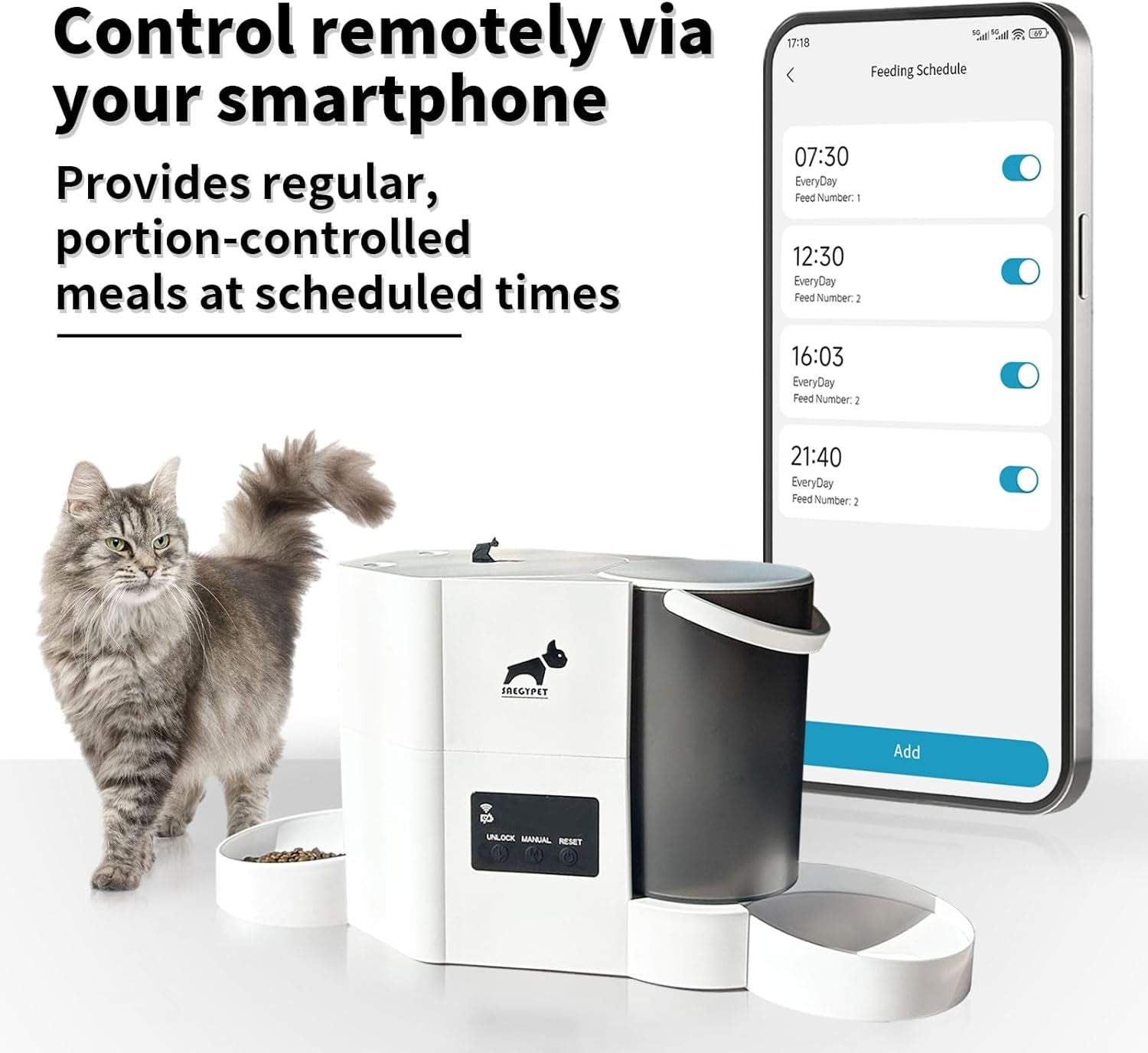 automatic-cat-feeder-2-in-1-cat-feeder-and-gravity-fed-water-system-3l-food-tank-2l-water-tank-for-supports-5g-2-4ghz-dual-band-wifi-app-remote-control-up-to-10-timed-feedings-per-day