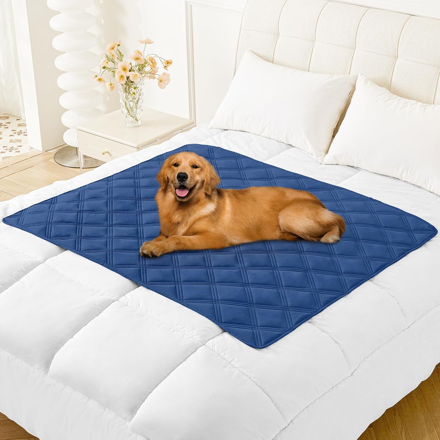 smiry-waterproof-dog-bed-cover-blanket-reversible-pet-blanket-soft-reversible-washable-leakproof-cats-dogs-couch-cover-for-sofa-couch-furniture-30x70-inch