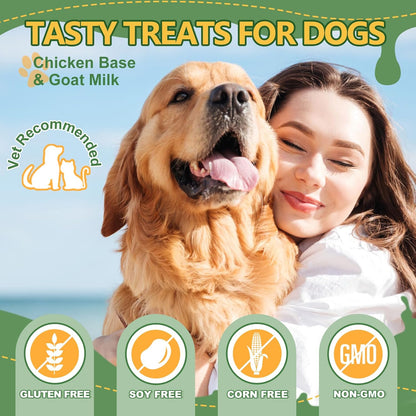 NATURE TARGET Multivitamin for Dogs, 120 Soft Chews, Chicken Flavor | with MSM & Glucosamine, Omegas 3 & 6, & Probiotics for Digestive Health, Joint Support, Skin & Coat, Immune & Overall Health7