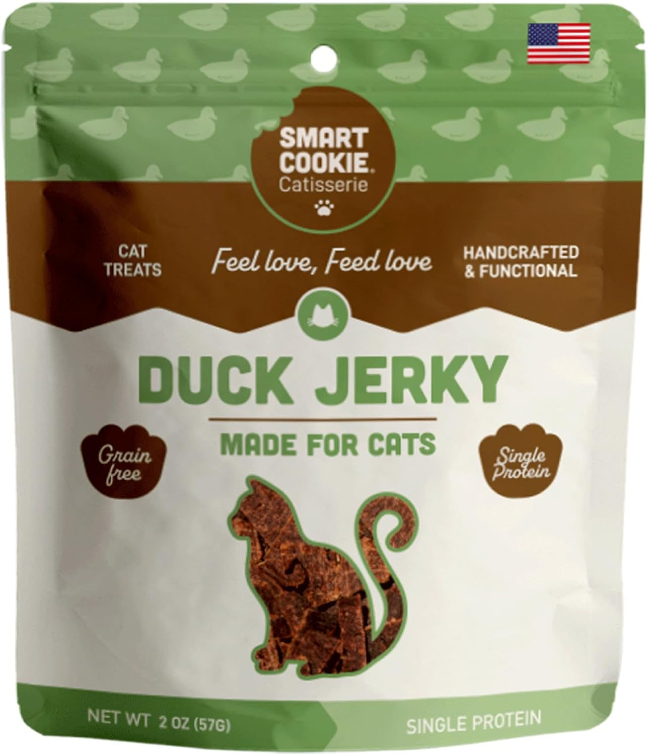 smart-cookie-salmon-jerky-cat-treats-real-salmon-flaxseed-omega-3s-for-skin-coat-grain-free-high-protein-handcrafted-natural-treat-made-in-the-usa-pack-of-1