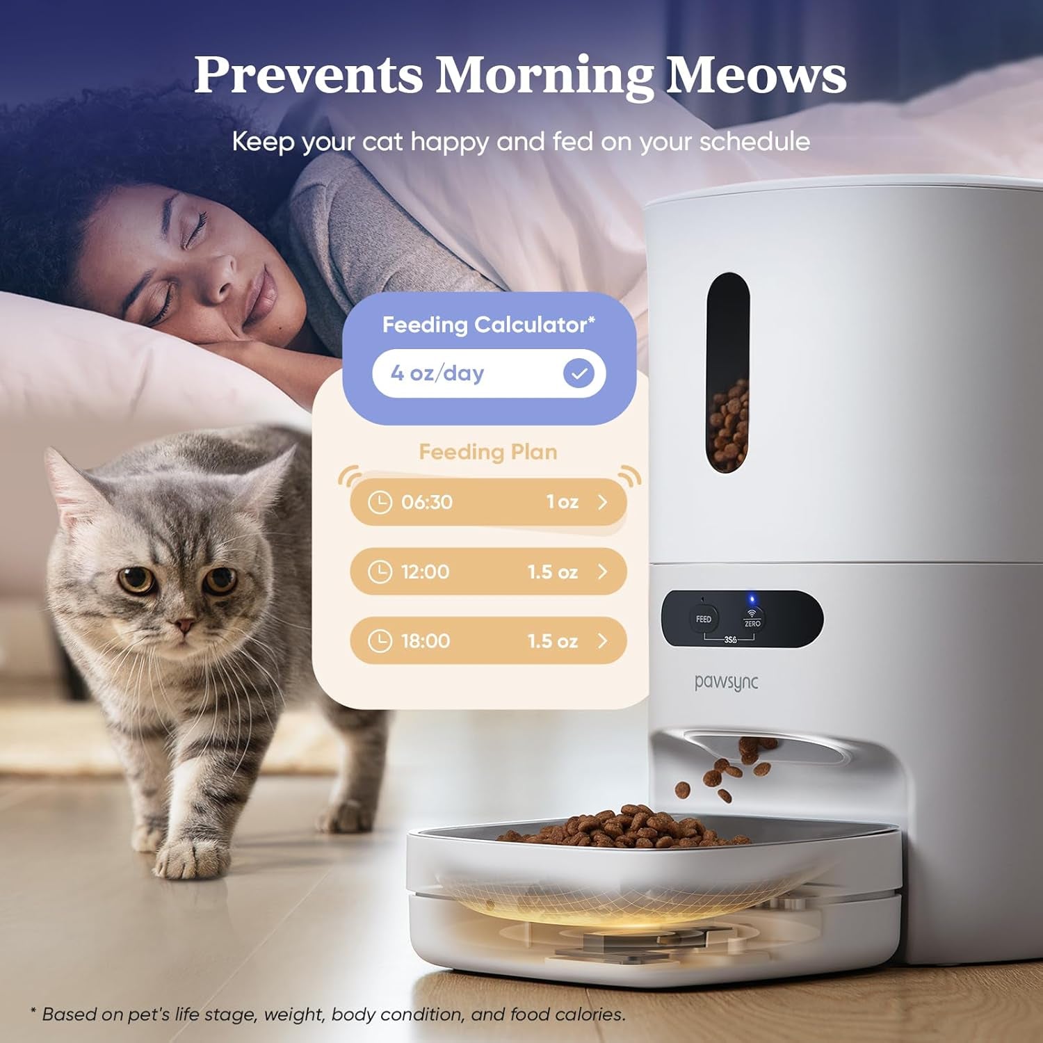 automatic-cat-feeder-wifi-smart-scale-remote-feeding-tracks-pets-food-intake-3-6l-timed-food-dispenser-up-to-10-meals-per-day-dual-power-supply-stainless-steel-bowl