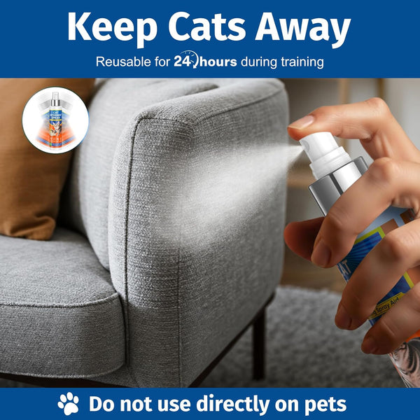 Cat Deterrent Spray - Cat Deterrent for Furniture Protection, Pee Spraying4