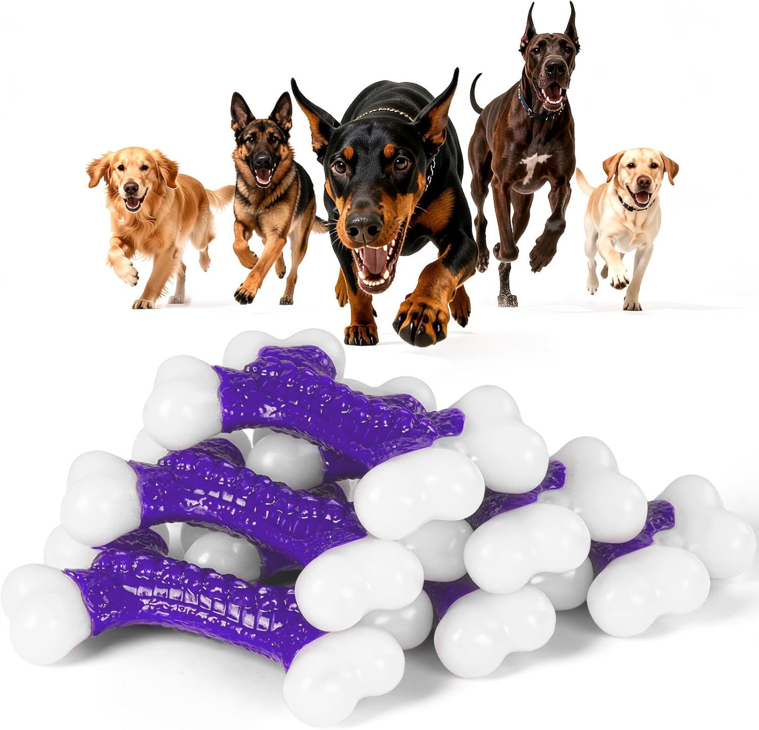 kseroo-tough-dog-chew-toys-for-aggressive-chewers-20-90lbs-beef-flavored-beef-flavored-rock-hard-nylon-bone-discourages-destructive-chewing-teeth-cleaning-textured-for-medium-large-breeds