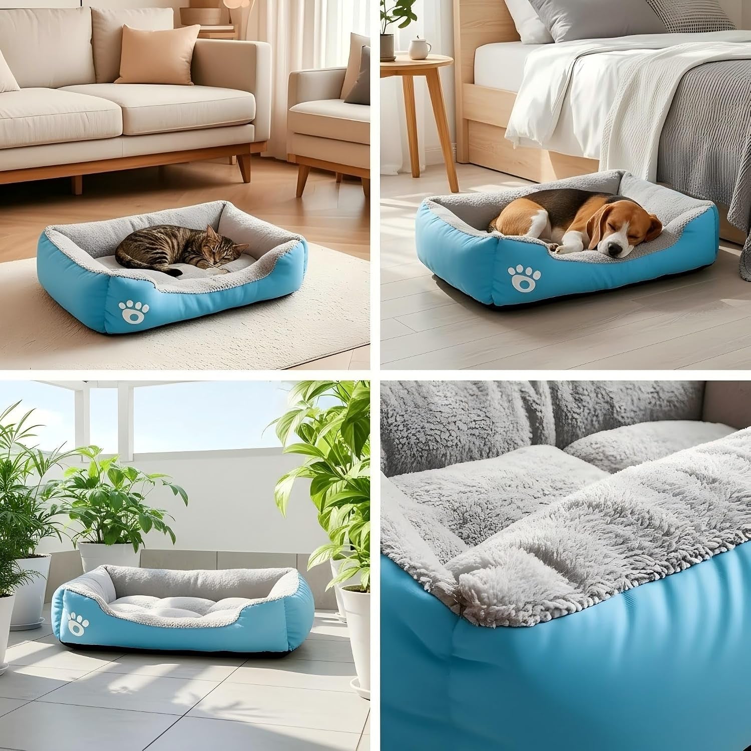 plush-dog-bed-for-small-to-large-dogs-rectangular-polyester-pet-bed-with-paw-print-design-soft-comfortable-indoor-outdoor-use-dog-bed-for-small-indoor-pet-furniture-durable-pet-bed