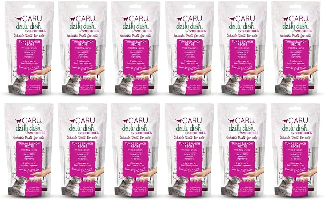 caru-daily-dish-tuna-flavored-cat-smoothies-0-5oz-tubes-4-pack