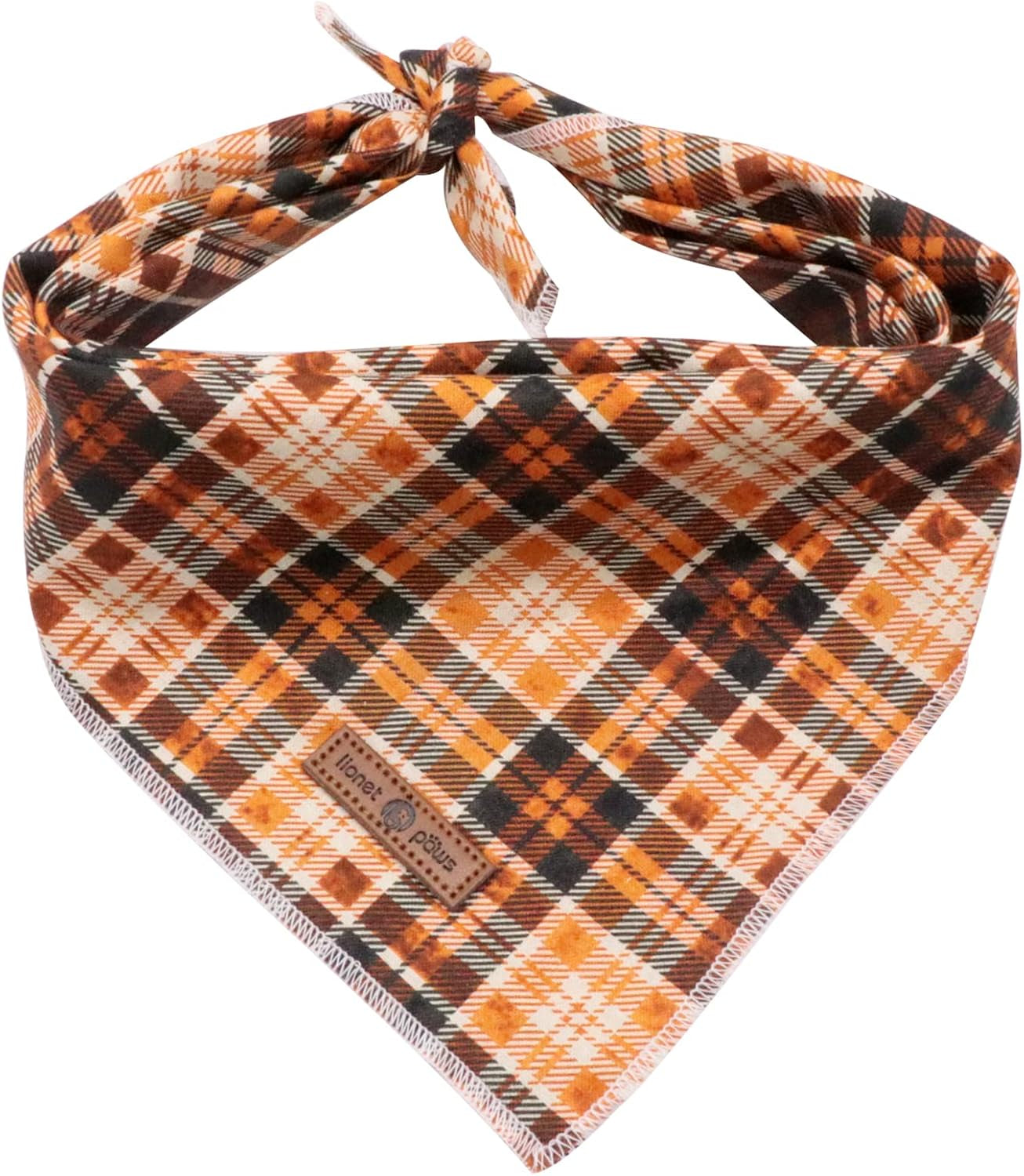 lionet-paws-dog-bandana-for-small-medium-large-dogs-cat-kerchief-blue-doit-triangle-bibs-scarf-for-girl-or-boy