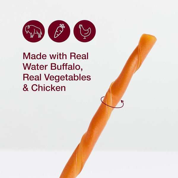 Smartbones Twists Wrapped with Chicken Made with Real Water Buffalo, 30 Count, Rawhide-Free Chews for Dogs, 7.40 Ounce (Pack of 1)4
