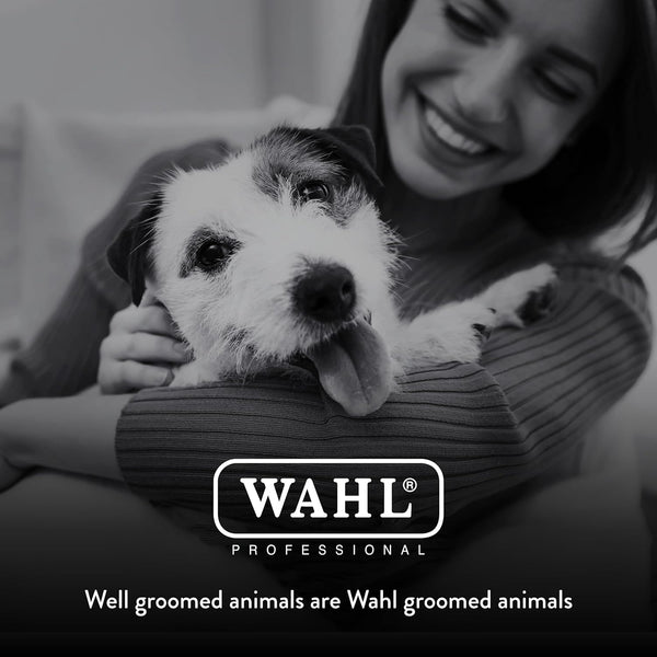 Wahl Professional Animal Bravura Pet, Dog, Cat, and Horse Corded/Cordless Clipper Kit, Purple (#41870-0423)9