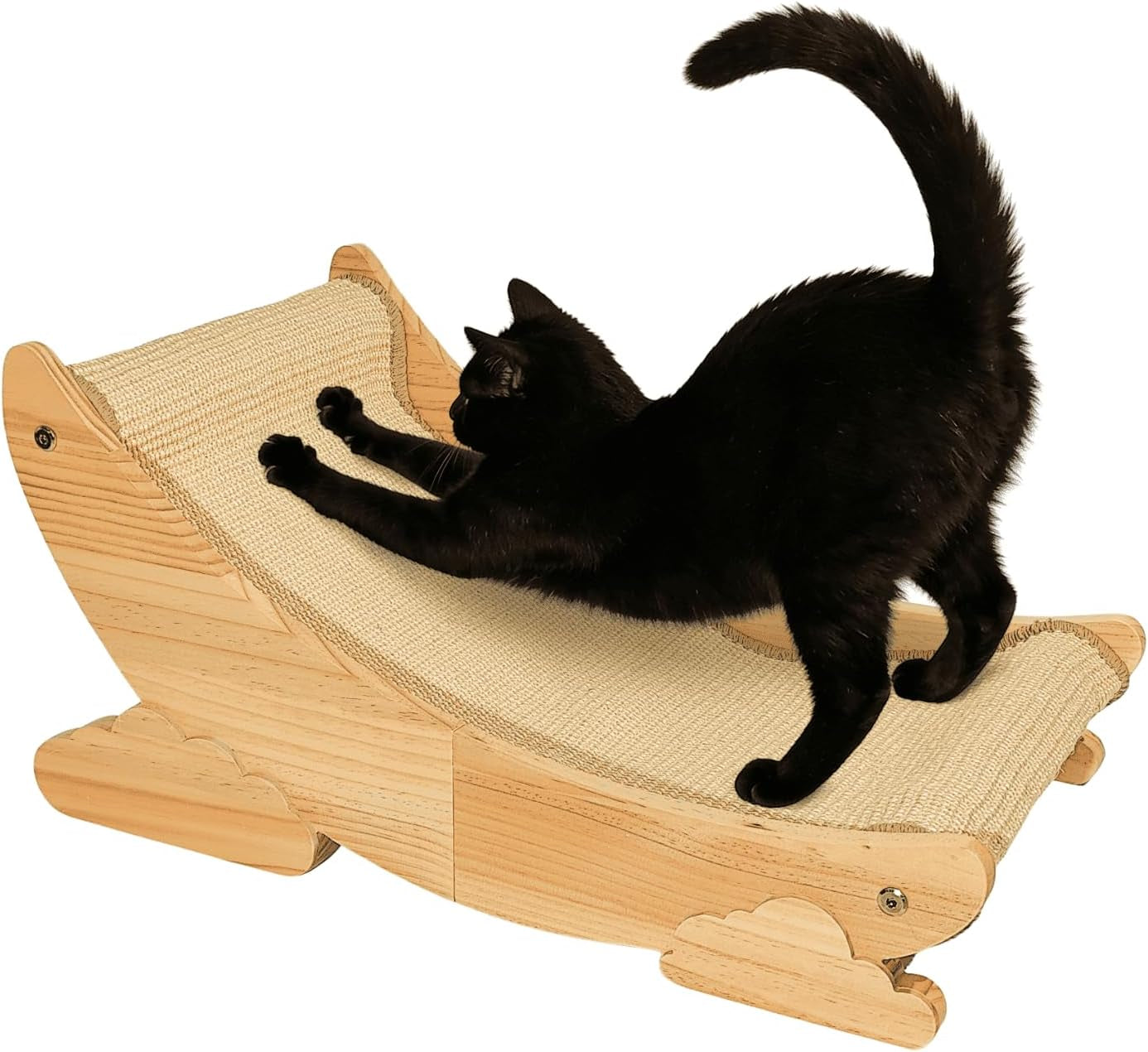 sisal-cat-scratcher-bed-scratch-chair-aesthetic-cat-lounger-natural-wood-scratch-post-replaceable-sisal-mat-with-catnip-and-felt-pads-medium-sizecloud-edge