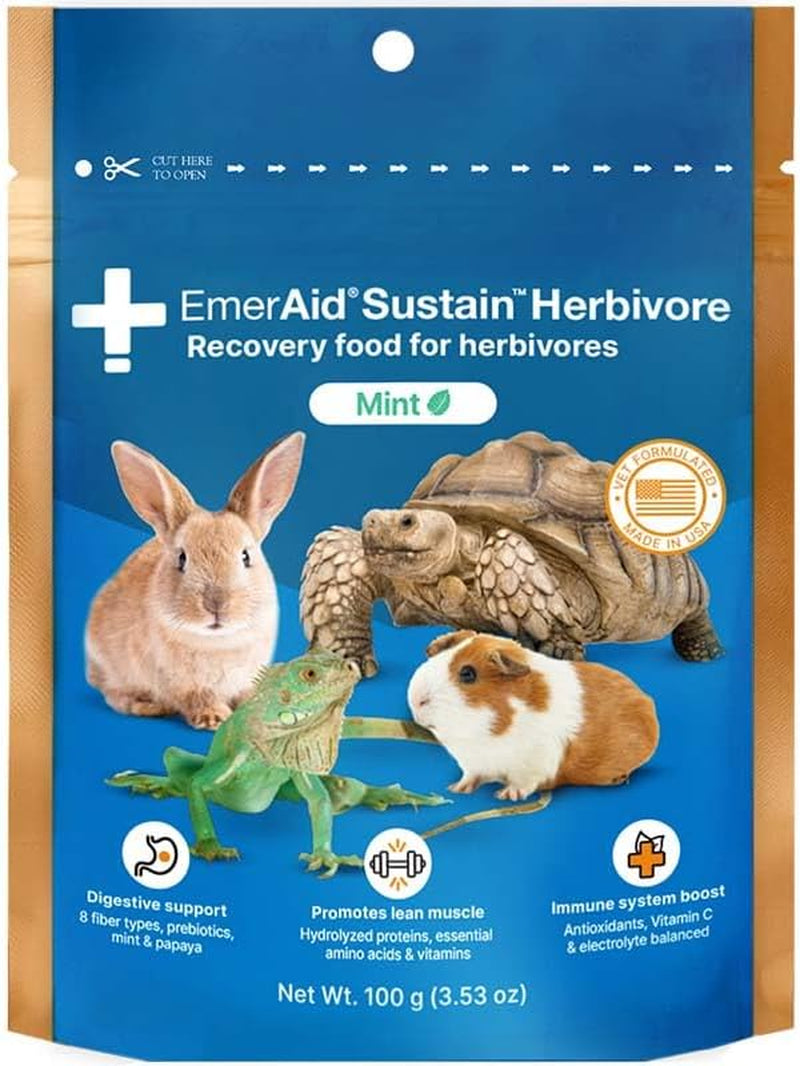 sustain-herbivore-100-g-apple-banana-nutritionally-complete-recovery-food-for-herbivorous-small-pets-and-reptiles
