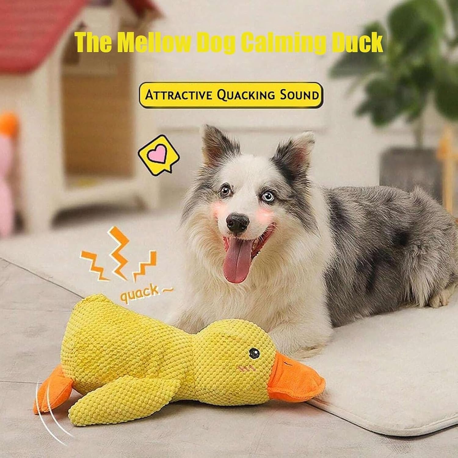 mellow-dog-calming-duck-2025-new-yellow-duck-dog-toy-the-mellow-ducks-calming-pillow-dogs-ducks-toy-with-quacking-sound-for-indoor-dogs