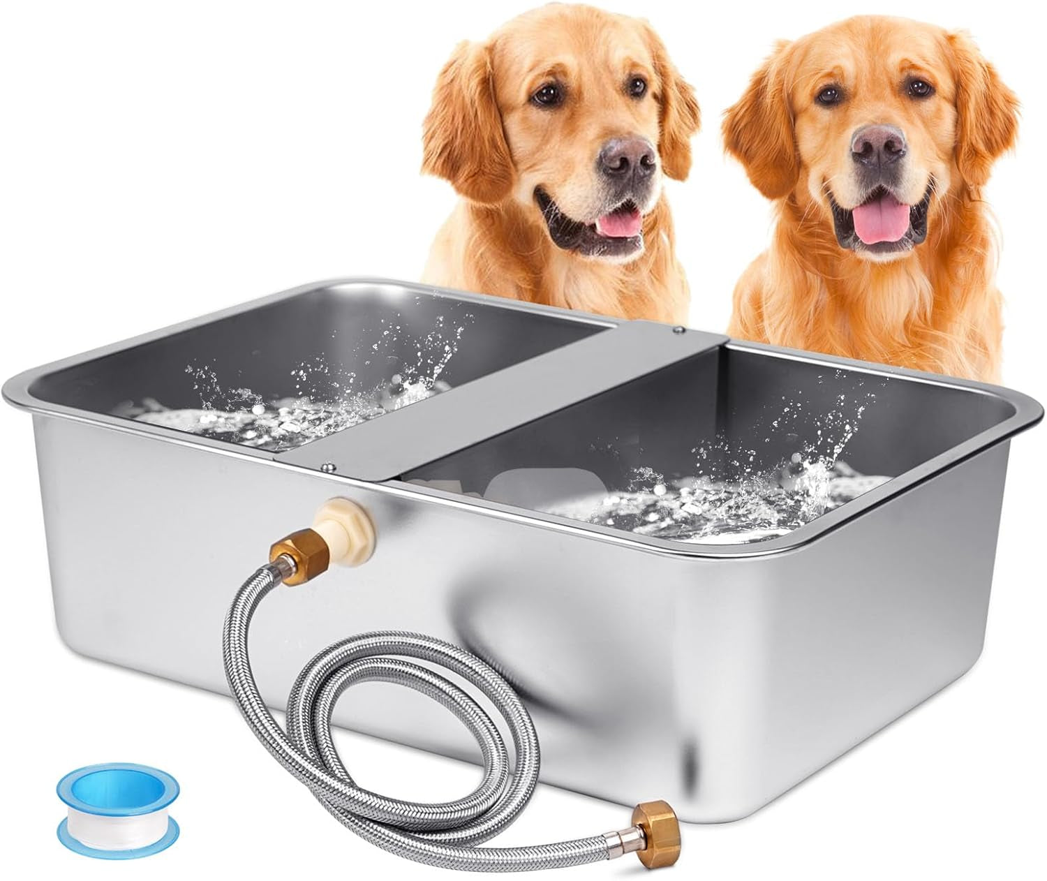 6-gal-automatic-dog-water-bowl-dispenser-stainless-steel-dog-waterer-for-large-breed-dogs-outdoor-extra-large-bowl-for-cats-pets-livestock-chicken