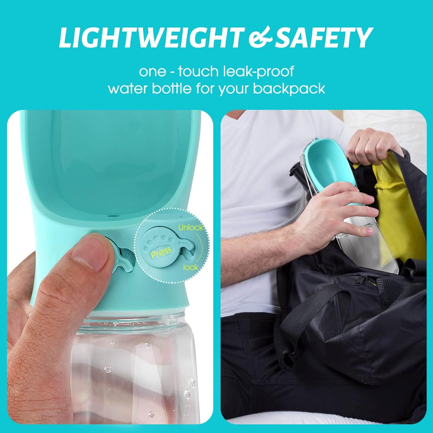 kalimdor-dog-water-bottle-leak-proof-portable-puppy-water-dispenser-with-drinking-feeder-for-pets-outdoor-walking-hiking-travel-food-grade-plastic-19oz-blue