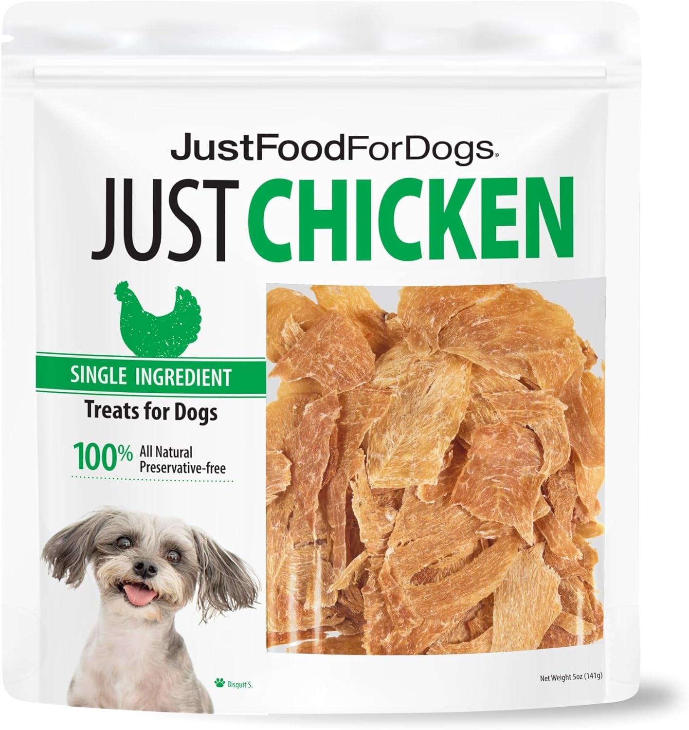 just-food-for-dogs-single-ingredient-healthy-dog-treats-and-dog-snacks-jerky-treats-human-grade-preservative-and-grain-free-rawhide-free-chews-low-calorie-treat-chicken-breast-5-oz-human-grade-chicken-treats-for-dogs-jerky-dog-snacks-preservative-grain-free-rawhide-free-chews-low-calorie-treat