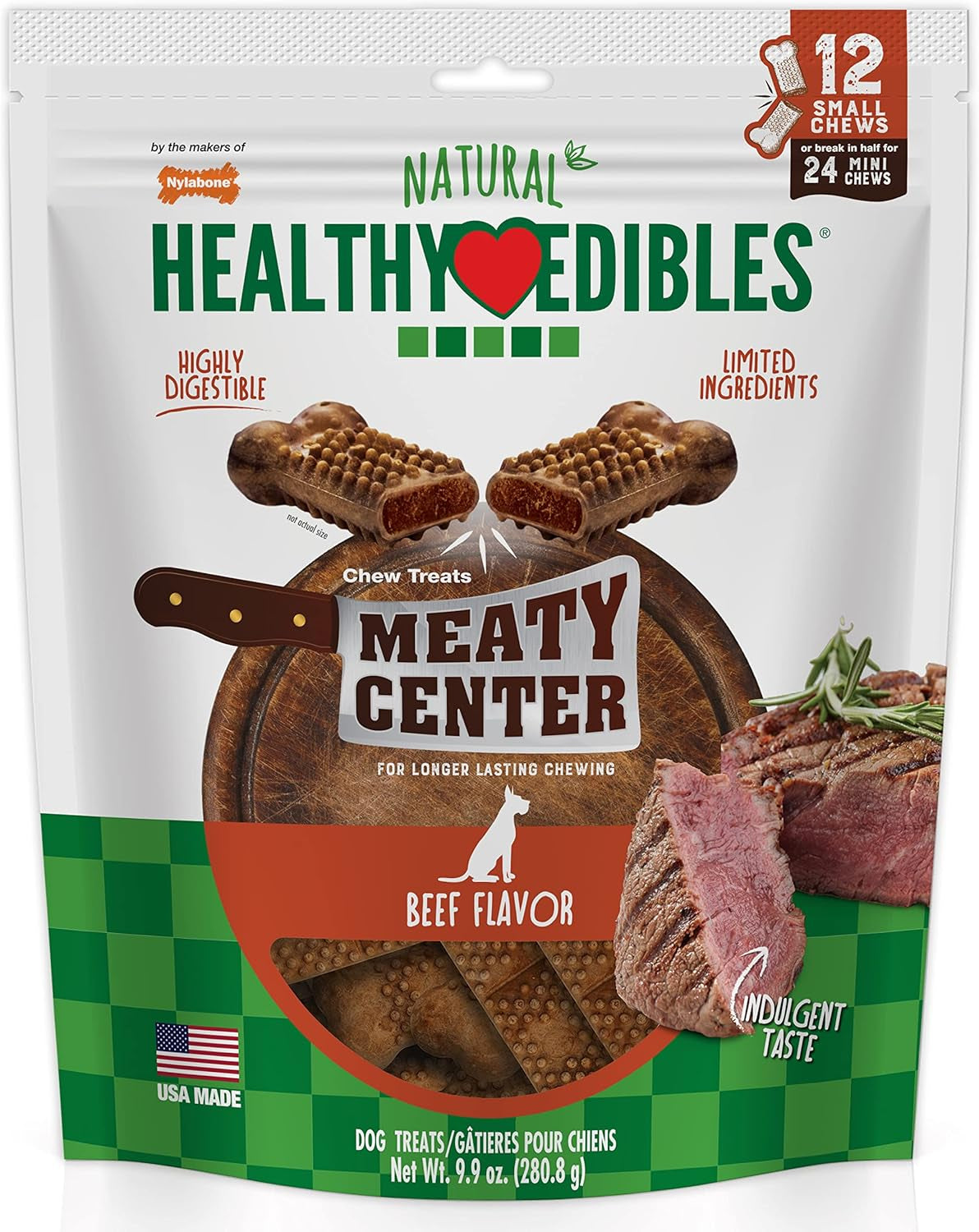 nylabone-healthy-edibles-meaty-center-dog-treats-beef-flavor-12-count-natural-dog-chew-bones-made-in-usa-highly-digestible-help-clean-teeth-long-lasting-chews-for-small-dogs-up-to-25-lbs