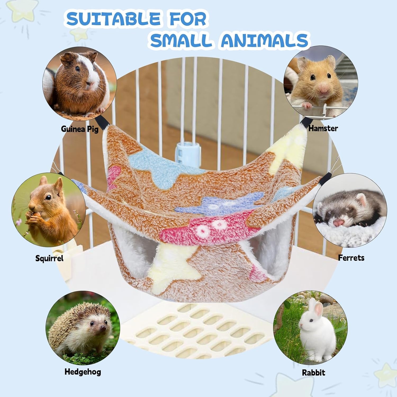 yedsintu-3-pcs-guinea-pig-hammock-rat-ferret-hanging-hammock-guinea-pig-accessories-for-small-animals-chinchilla-parrot-sugar-glider-ferret-hamster-squirrel-11-11