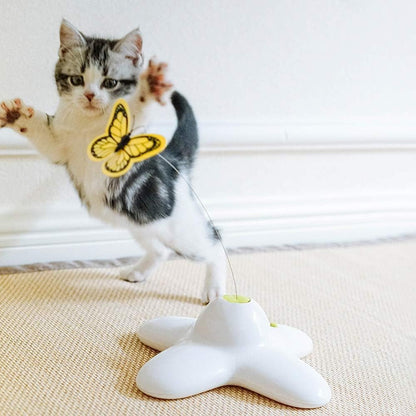 All for Paws Cat Toys Interactive Butterfly Flutter Bug Cat Automatic Toy Stimulating Kitty Toys Enrichment for Indoor Cats2