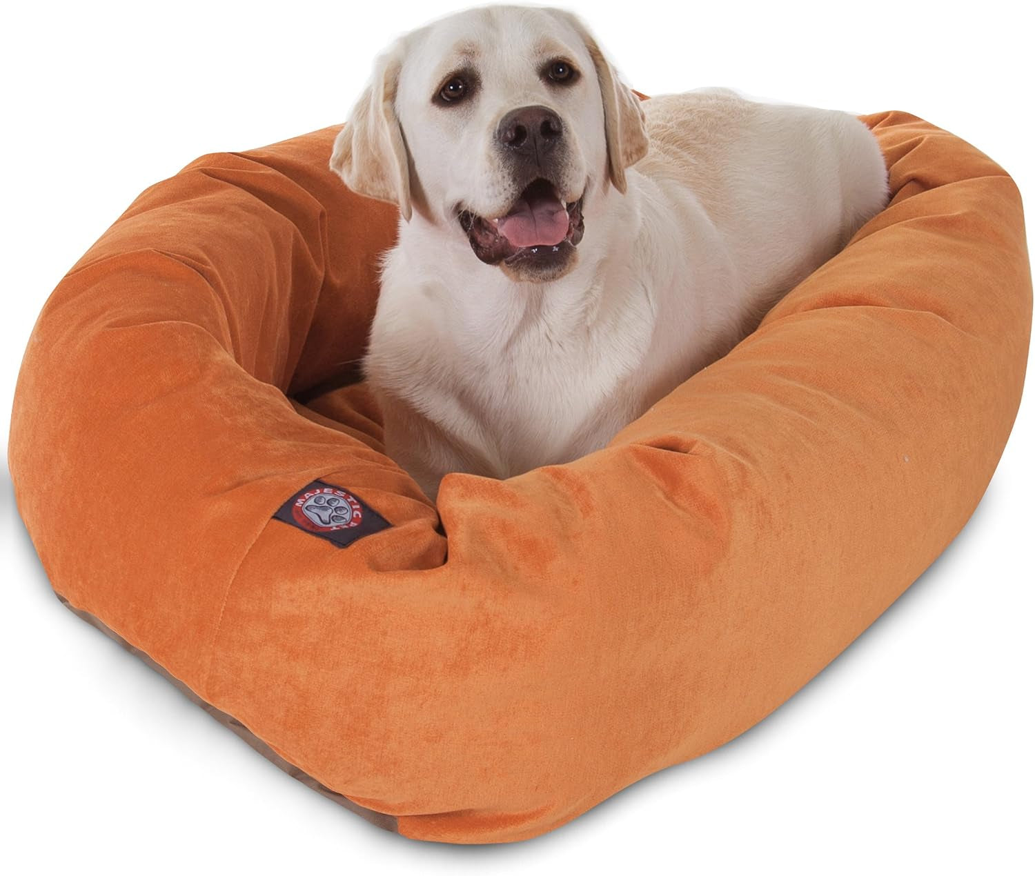 majestic-pet-40-inch-micro-velvet-calming-dog-bed-washable-cozy-soft-round-dog-bed-with-spine-for-head-support-fluffy-donut-dog-bed-40x29x9-inch-round-pet-bed-large-pearl