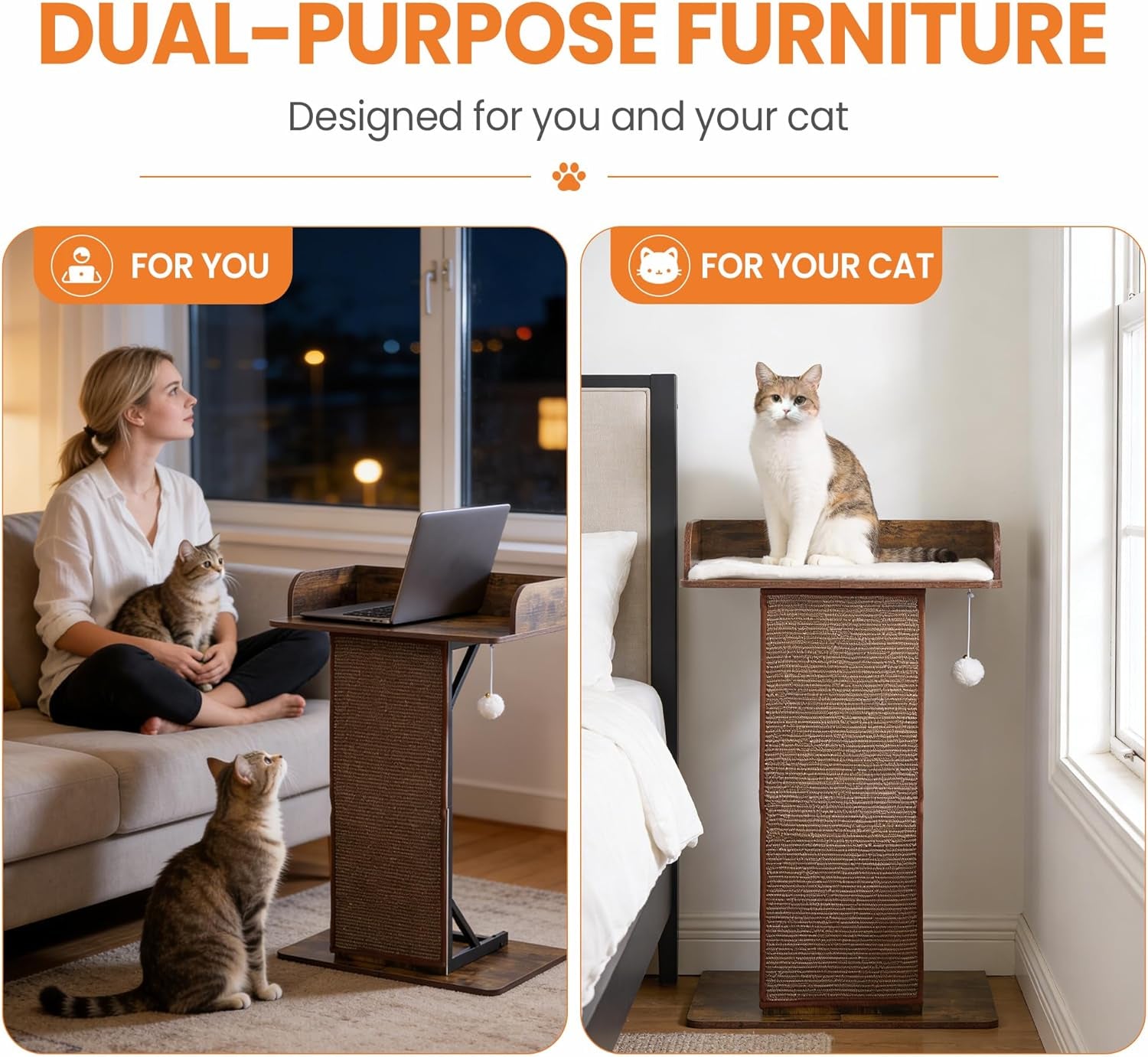 modern-wood-cat-tree-tower-for-indoor-large-adult-cats-with-big-perch-bed-33-8in-tall-wooden-cat-trees-with-platform-cat-scratching-pads-washable-cushions-cat-furniture-for-window-rustic-brown