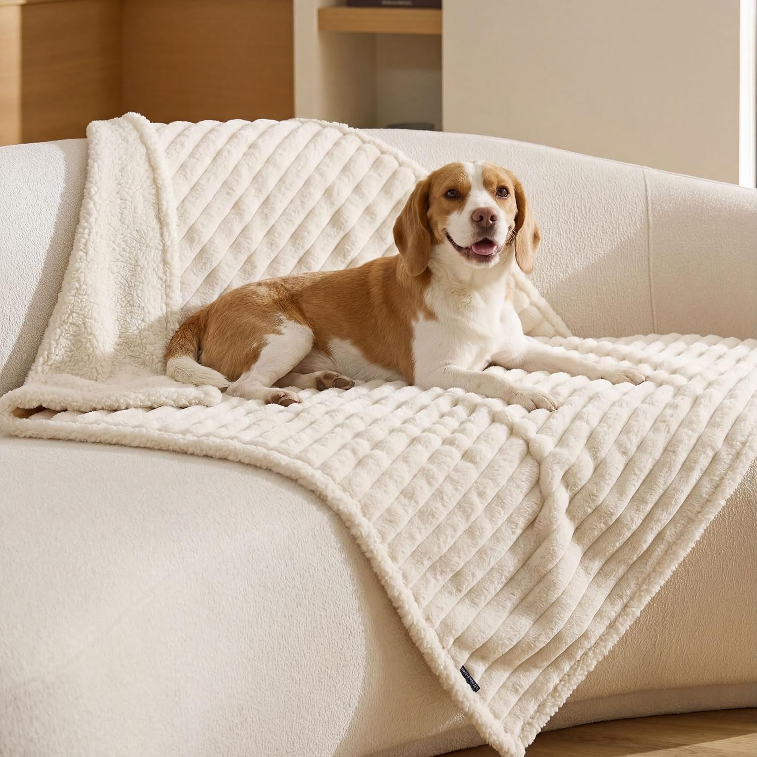 bedsure-comfyfleece™-waterproof-dog-blankets-for-large-dogs-50x60-cream-soft-plush-couch-cover-washable-corduroy-fleece-for-furniture-protector-cozy-calming-reversible-pet-blanket-for-senior-dogs