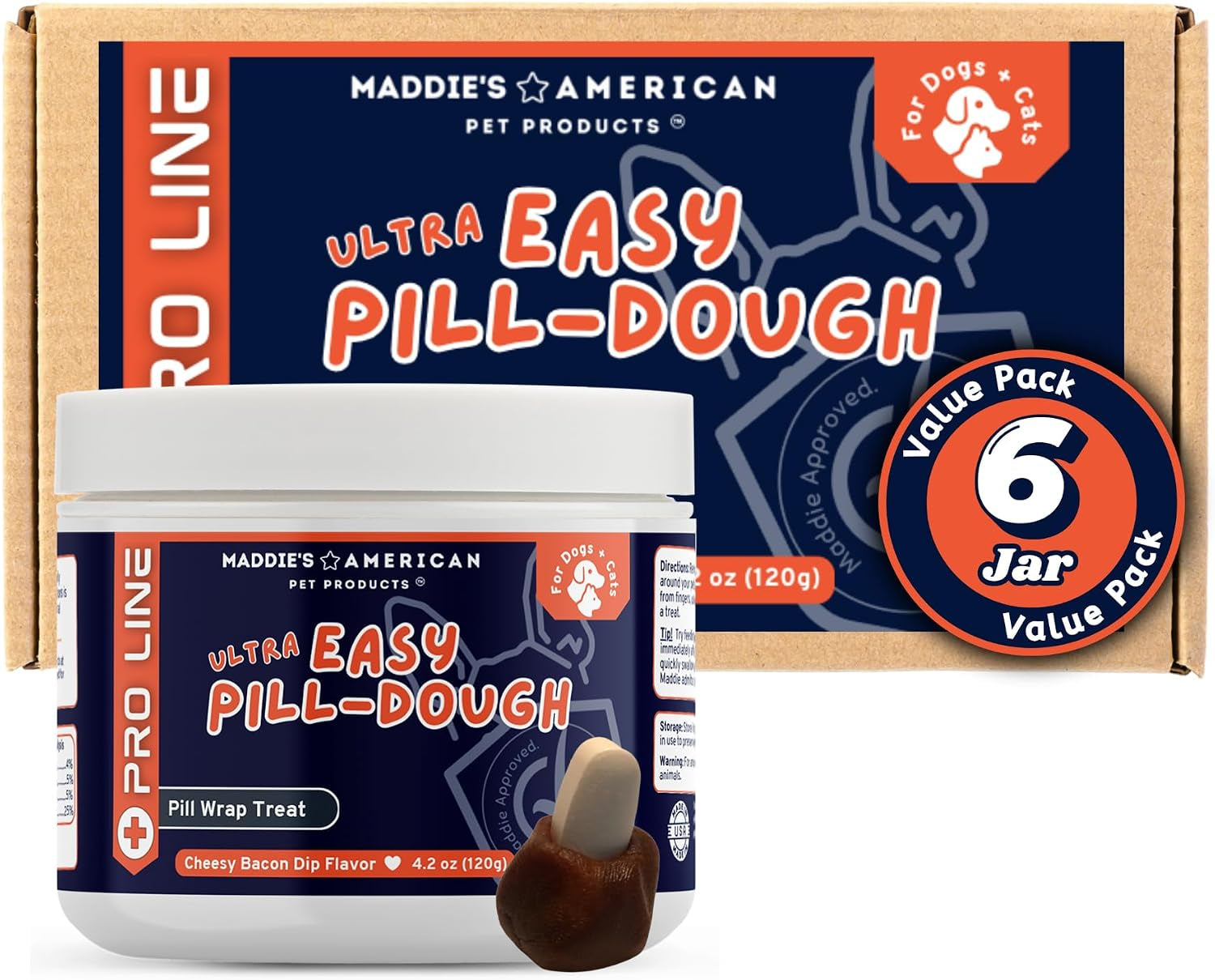 ultra-easy-pill-dough-treat-paste-wrap-for-dogs-cats-forms-a-custom-pocket-to-hide-pet-medications-pro-line
