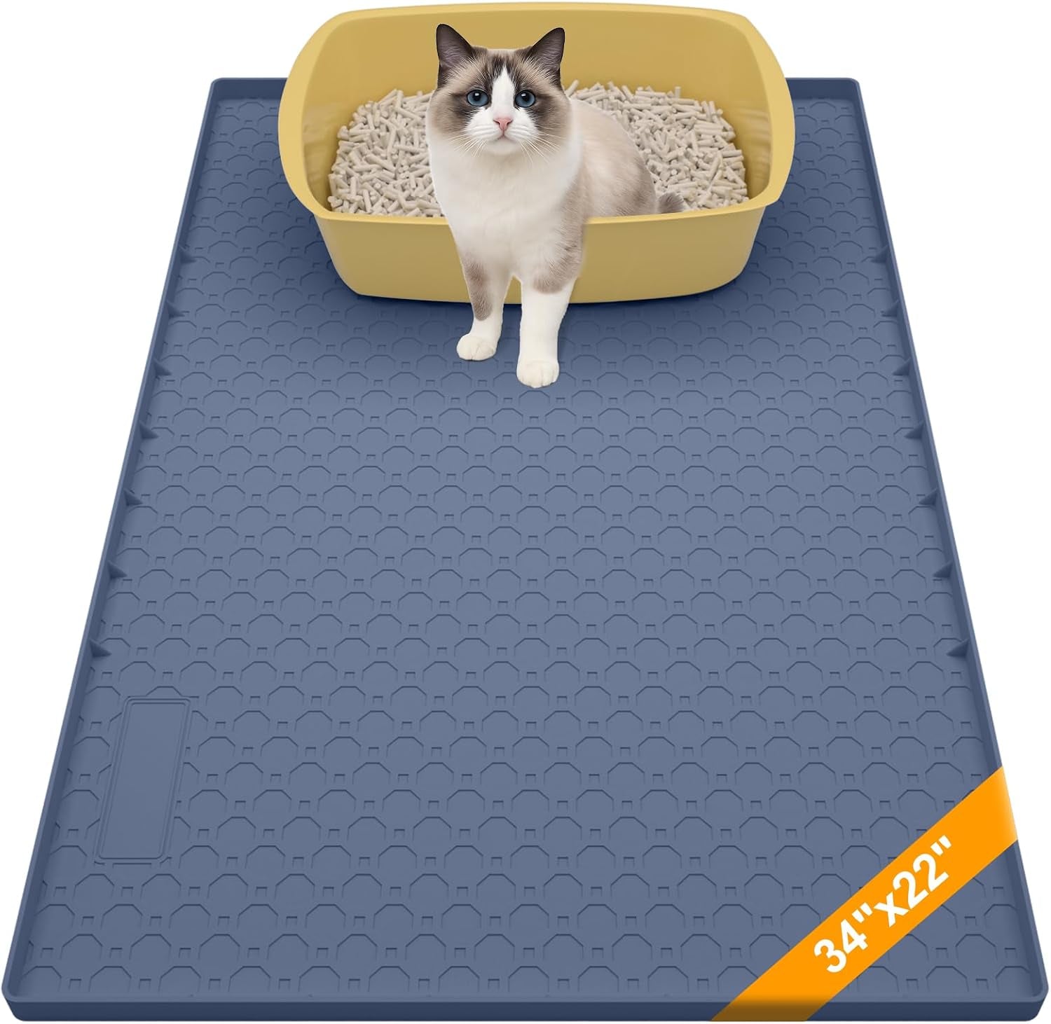 silicone-large-cat-litter-mat-34-x-22-cat-mat-for-litter-box-cats-litter-trapping-mat-non-slip-and-waterproof-raised-edges-blue