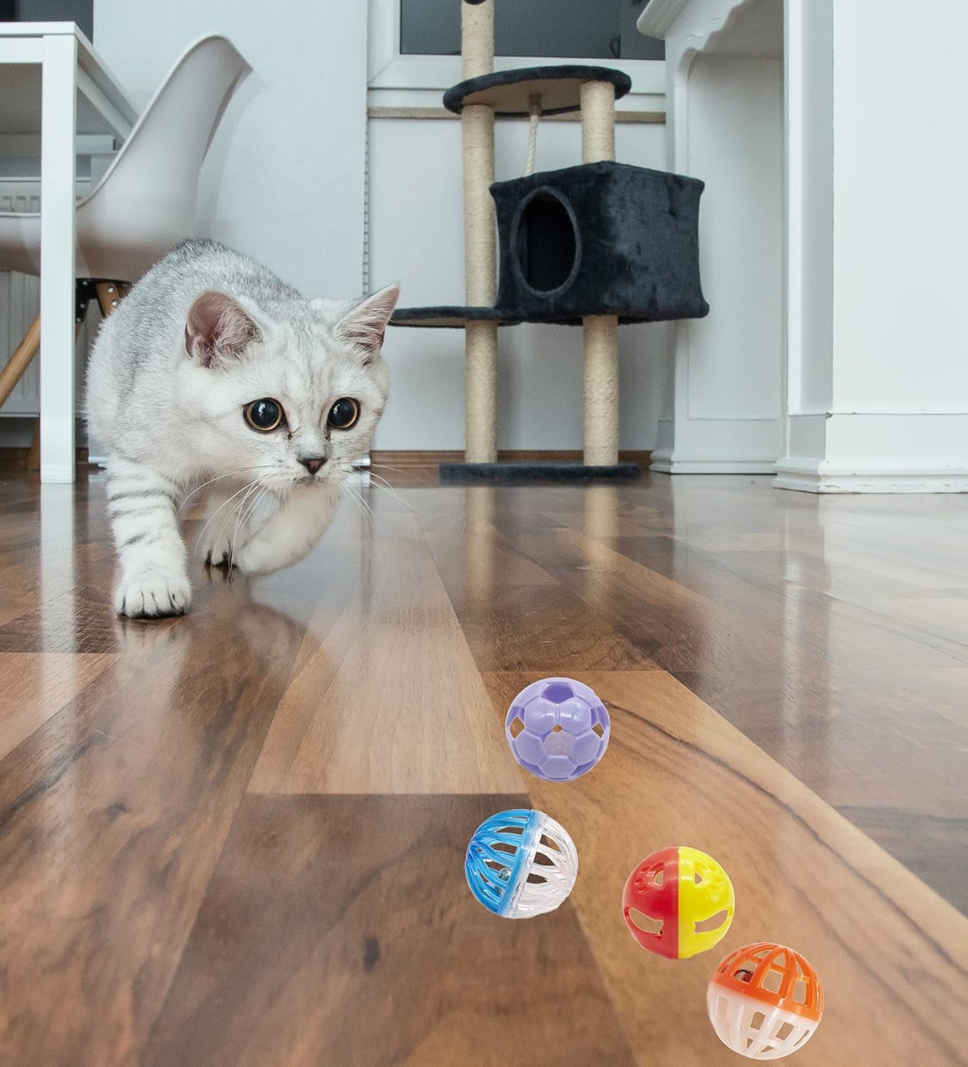 fashions-talk-12pcs-value-pack-plastic-ball-cat-toys-lattice-balls-with-bell-jingle-kitten-toy-gift-box-1-5-6-styles