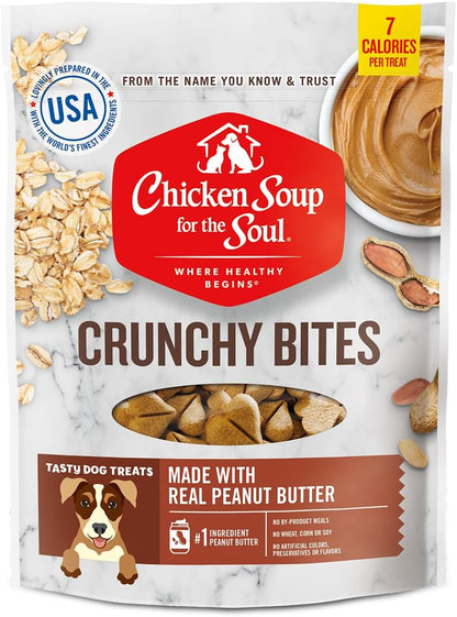 Chicken Soup for the Soul Pet Food Crunchy Bites Dog Treats, Chicken, 12 Ounce Bag | Soy, Corn & Wheat Free, No Artificial Flavors or Preservatives7