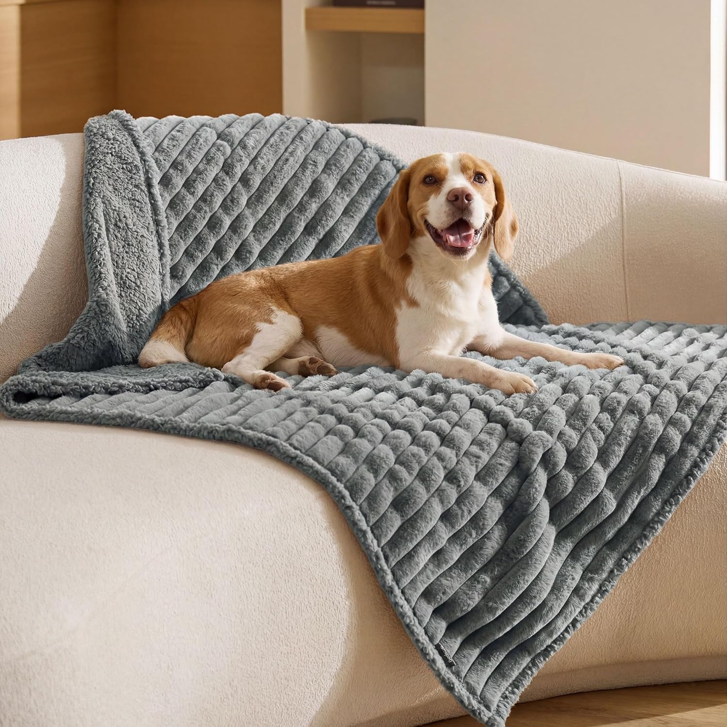 bedsure-comfyfleece™-waterproof-dog-blankets-for-large-dogs-50x60-cream-soft-plush-couch-cover-washable-corduroy-fleece-for-furniture-protector-cozy-calming-reversible-pet-blanket-for-senior-dogs