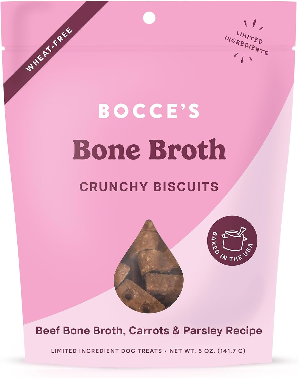 bocces-bakery-birthday-cake-flavor-crunchy-biscuits-dog-treats-5-oz-oven-baked-wheat-free-everyday-dog-treat-biscuits-made-with-real-limited-ingredients-and-baked-in-the-usa