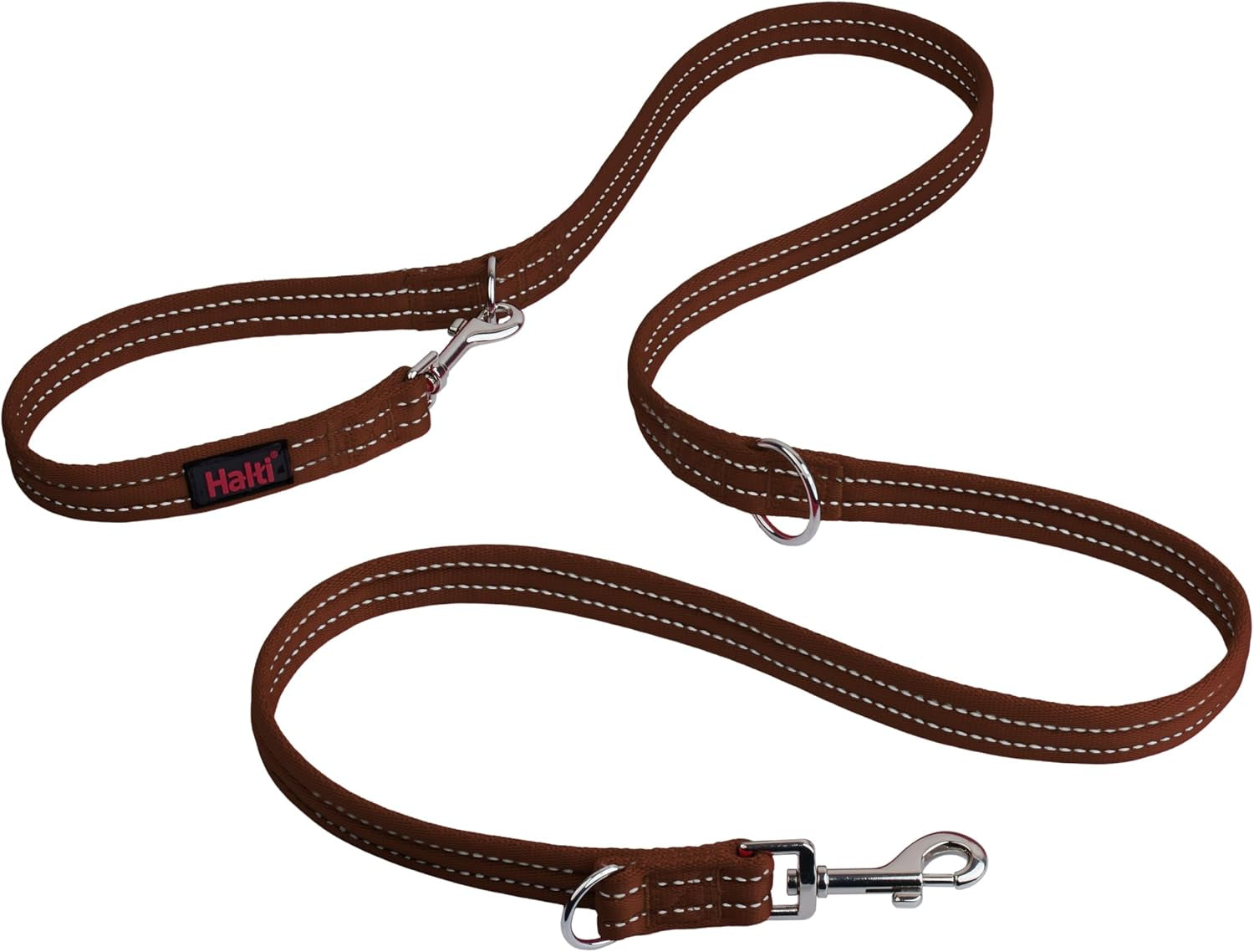 halti-training-leash-multifunctional-double-ended-dog-leash-ideal-for-anti-pulling-dog-training-lightweight-soft-durable-suitable-for-medium-to-large-dogs-puppies-size-large-black-2m