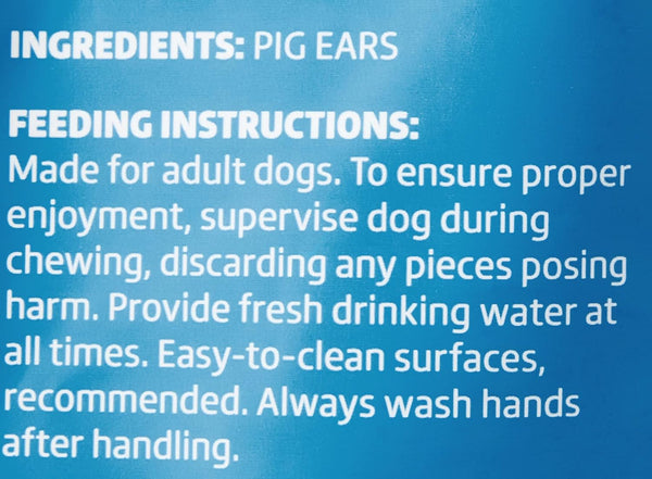 Amazon Brand – Wonder Bound Whole Pig Ears Dog Treats, Pork, 6 Ounce, 6 Count (Pack of 1)7