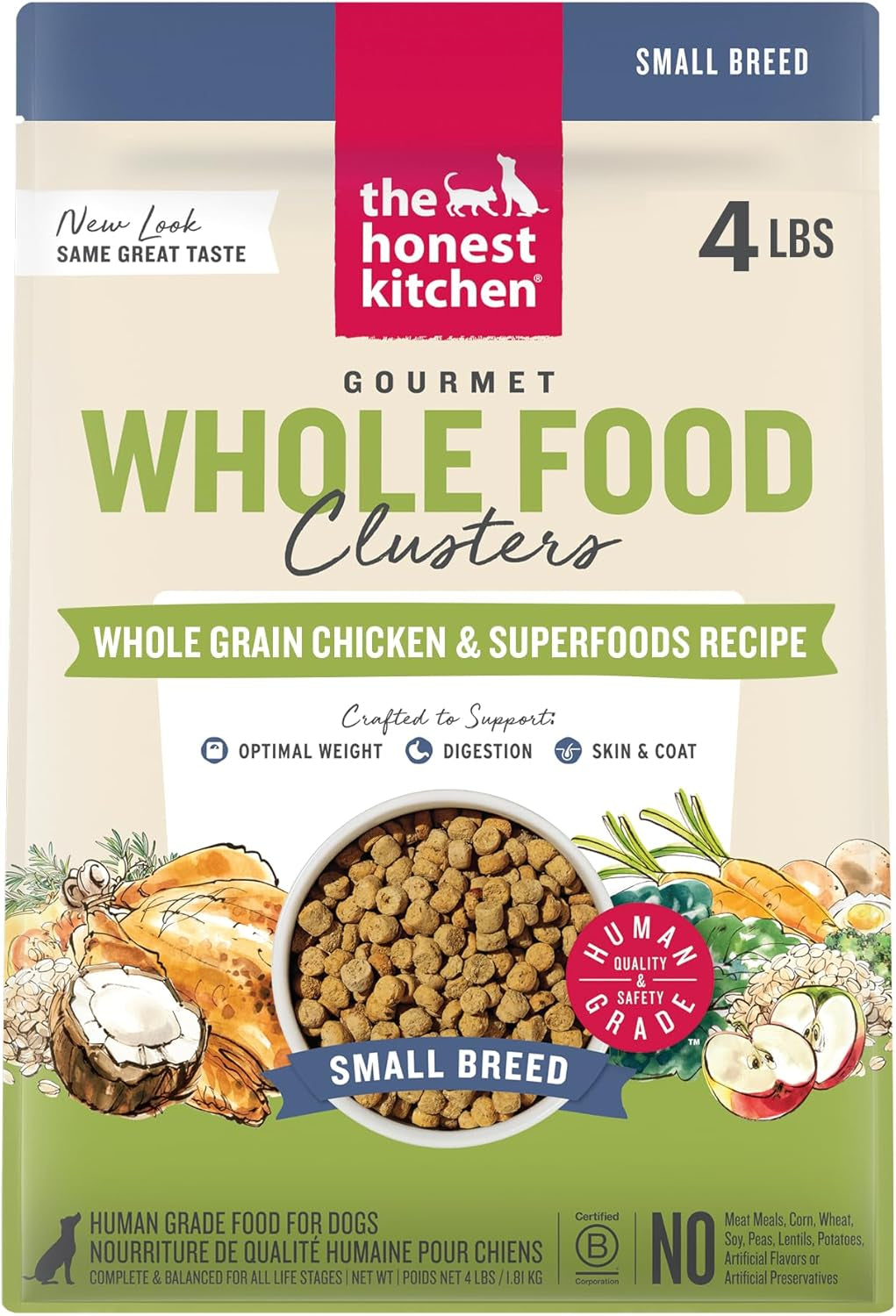 the-honest-kitchen-whole-food-clusters-small-breed-whole-grain-chicken-dry-dog-food-4-lb-bag