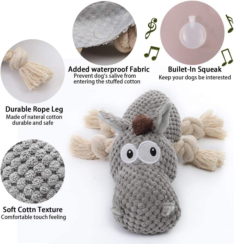 sedioso-dog-toy-large-dog-squeaky-toys-stuffed-animal-dog-plush-toy-for-puppy-small-middle-large-dogs-donkeygrey