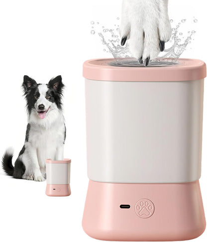 Electric Dog Paw Cleaner for Dogs，2 Speeds Automatic Dog Foot Paw Washer for Small Medium to Large Cat Dog Pet (Grey)8