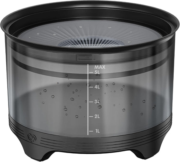 UPSKY 5.5L No-Spill Dog Water Bowl, Slow Drinking Feeder for Messy Drinkers | Large Capacity, Raised Stand Design, Splash-Proof, Anti-Slip, Visible Water Level, Easy to Clean, Ideal for Multi-Pet Homes7