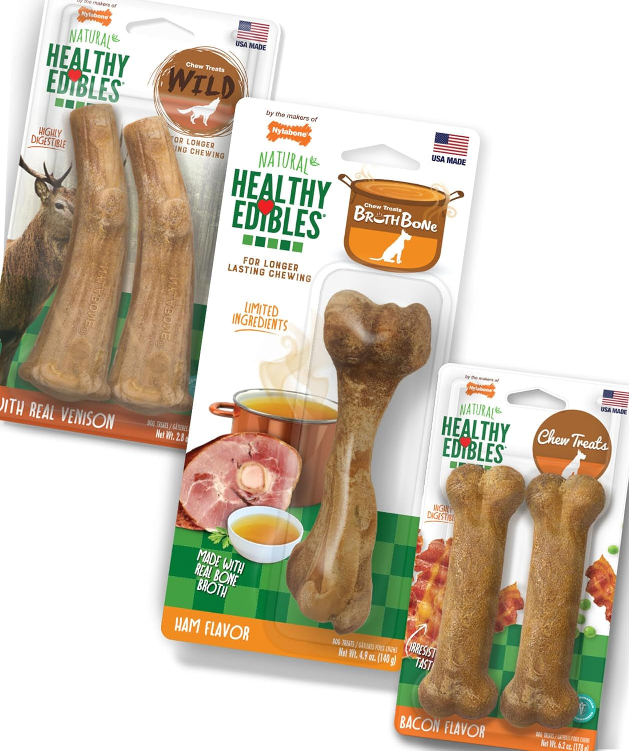 nylabone-healthy-edibles-natural-dog-chews-long-lasting-roast-beef-flavor-treats-for-dogs-medium-wolf-2-count