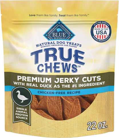 Blue Buffalo True Chews Premium Jerky Cuts Dog Treats with Natural Ingredients Chicken10
