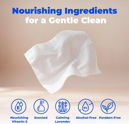 Best Pet Supplies Cleaning Dog Wipes - Calming Lavender, 400 Count | Lavender Scented, Large 8X9" Pet Wipes, Vitamin E, Puppy & Cat Safe, Gentle Grooming, Resealable Pouch Prevents Drying5