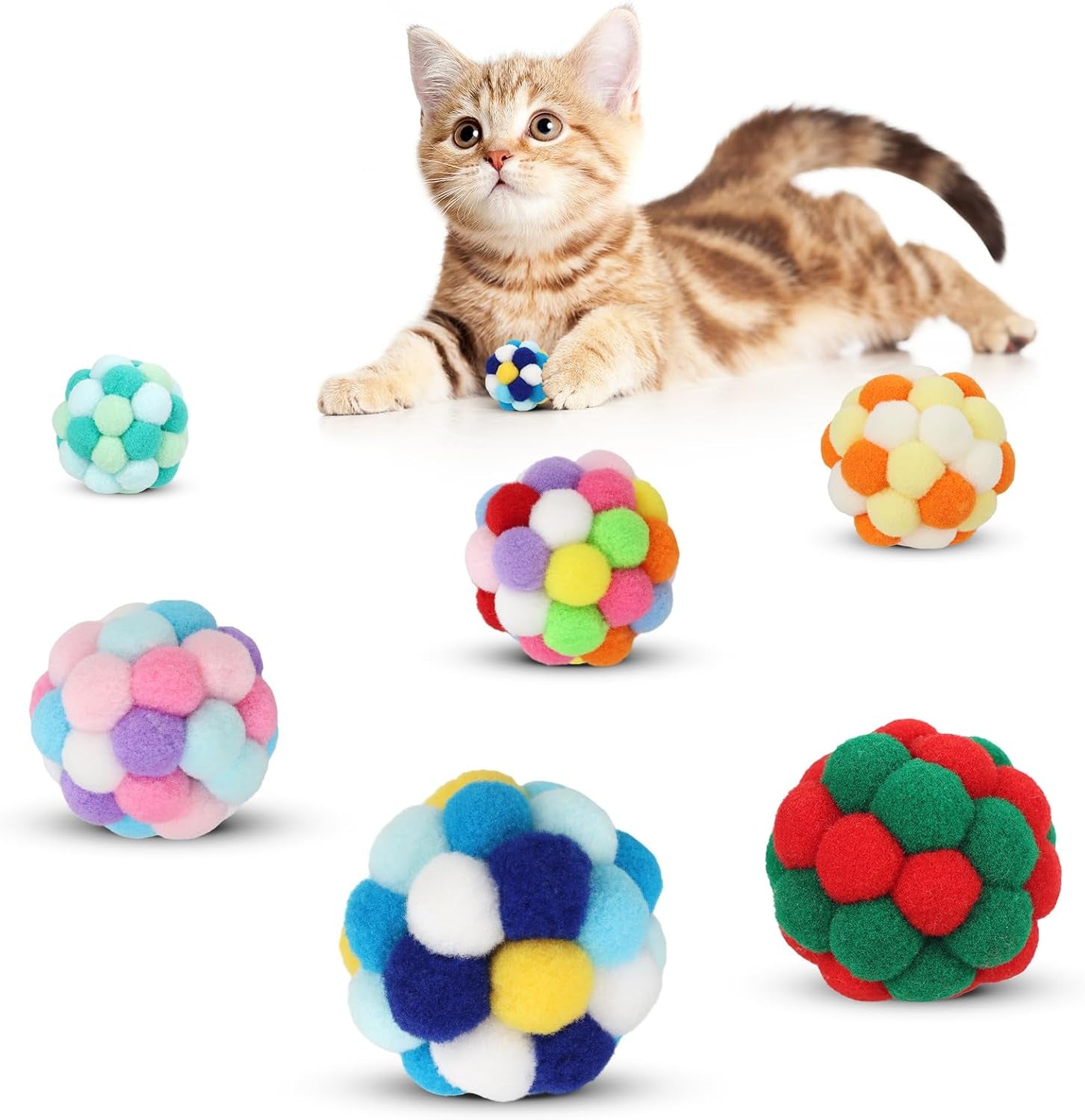 tusatiy-cat-toy-balls-with-bell-3pcs-colorful-soft-fuzzy-balls-built-in-bell-for-cats-interactive-playing-chewing-toys-for-indoor-cats-and-kittens