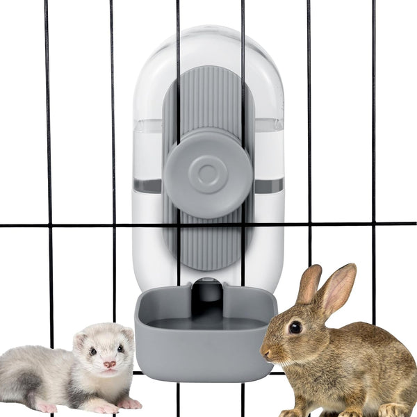 Lemtrflo 28Oz Rabbit Water Bottle Dispenser, Bunny Cage Water Bowl | Suitable for Rabbits, Guinea Pigs, Ferrets, and Other Small Pets9