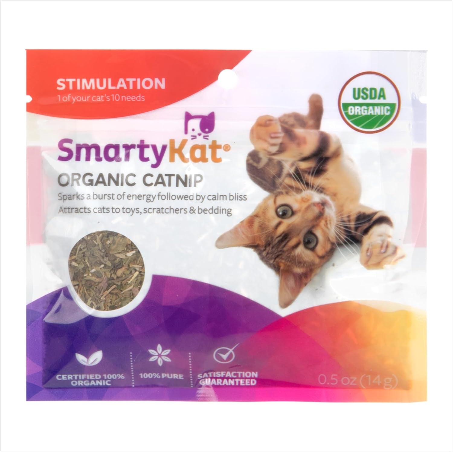 smartykat-natural-catnip-canister-100-natural-cat-nip-for-cats-premium-dried-catnip-for-indoor-cats-positive-training-aid-for-play-and-exercise-resealable-shaker-bottle-2-ounces