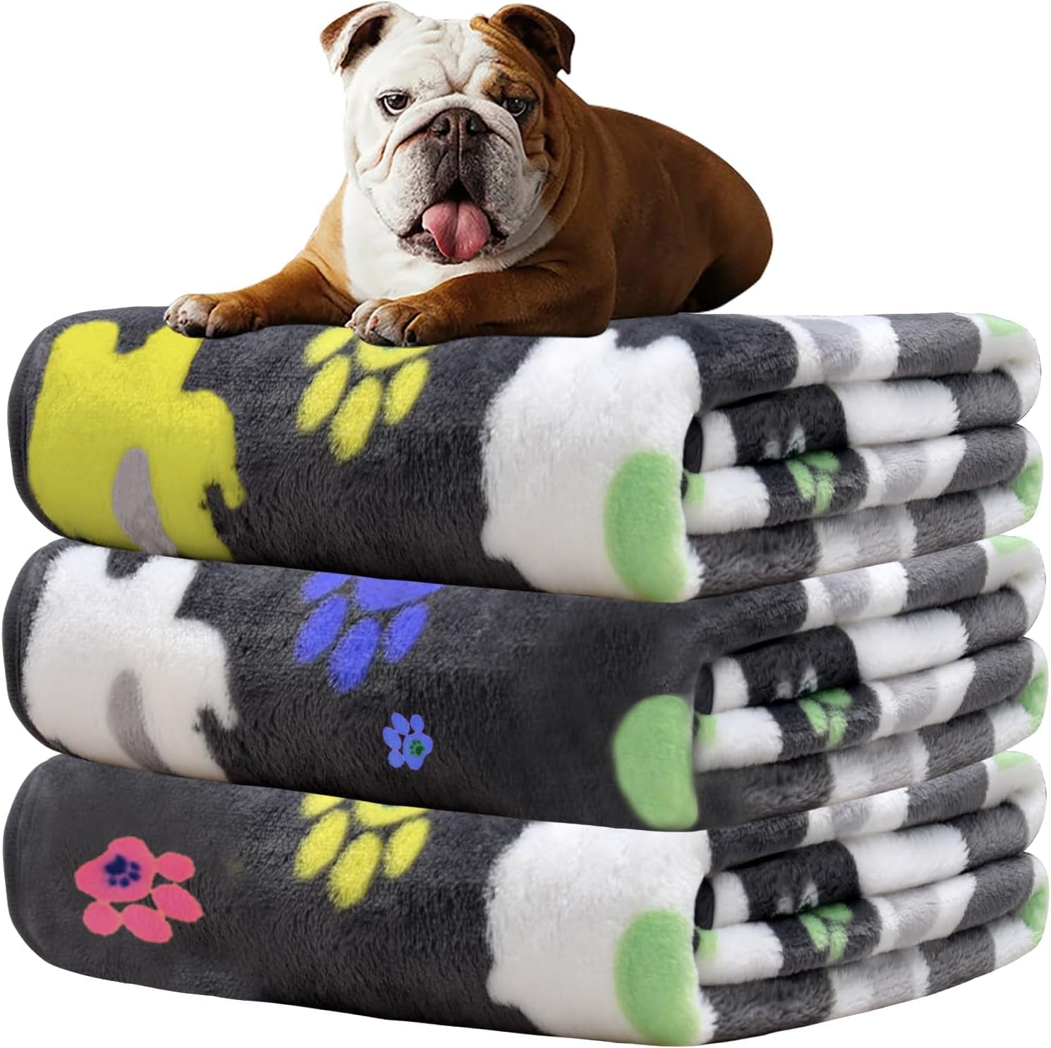 rezutan-dog-blankets-for-3-pack-large-medium-pet-cat-soft-fuzzy-washable-blanket-comfort-flannel-suitable-for-dogs-kennels-beds-sofas-furniture-gifts-puppy-essentials-41-x-31-inch-black