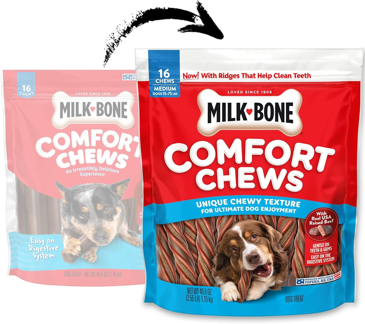 milk-bone-comfort-chews-unique-chewy-texture-real-beef-16-dog-chews-40-8-oz-bag-for-dogs-15-75-lbs-rawhide-free-dog-chews-made-with-real-beef