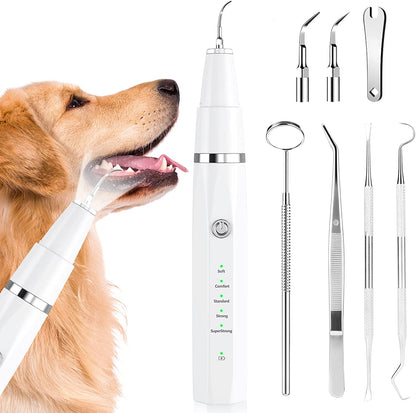 Ni-Shen Plaque Remover for Teeth - Pet Ultrasonic Cleaner - Teeth Cleaning Kit for Tartar and Stains - Suitable for Dogs and Cats (Black)8
