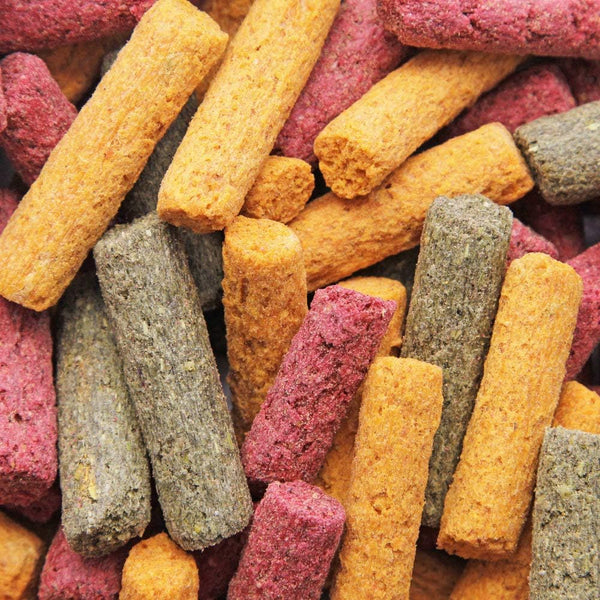 Higgins 3 Pack of Sunburst Veggie Stix, 4 Ounces Each, Gourmet Natural Treats for Guinea Pigs Rabbits and Chinchillas3