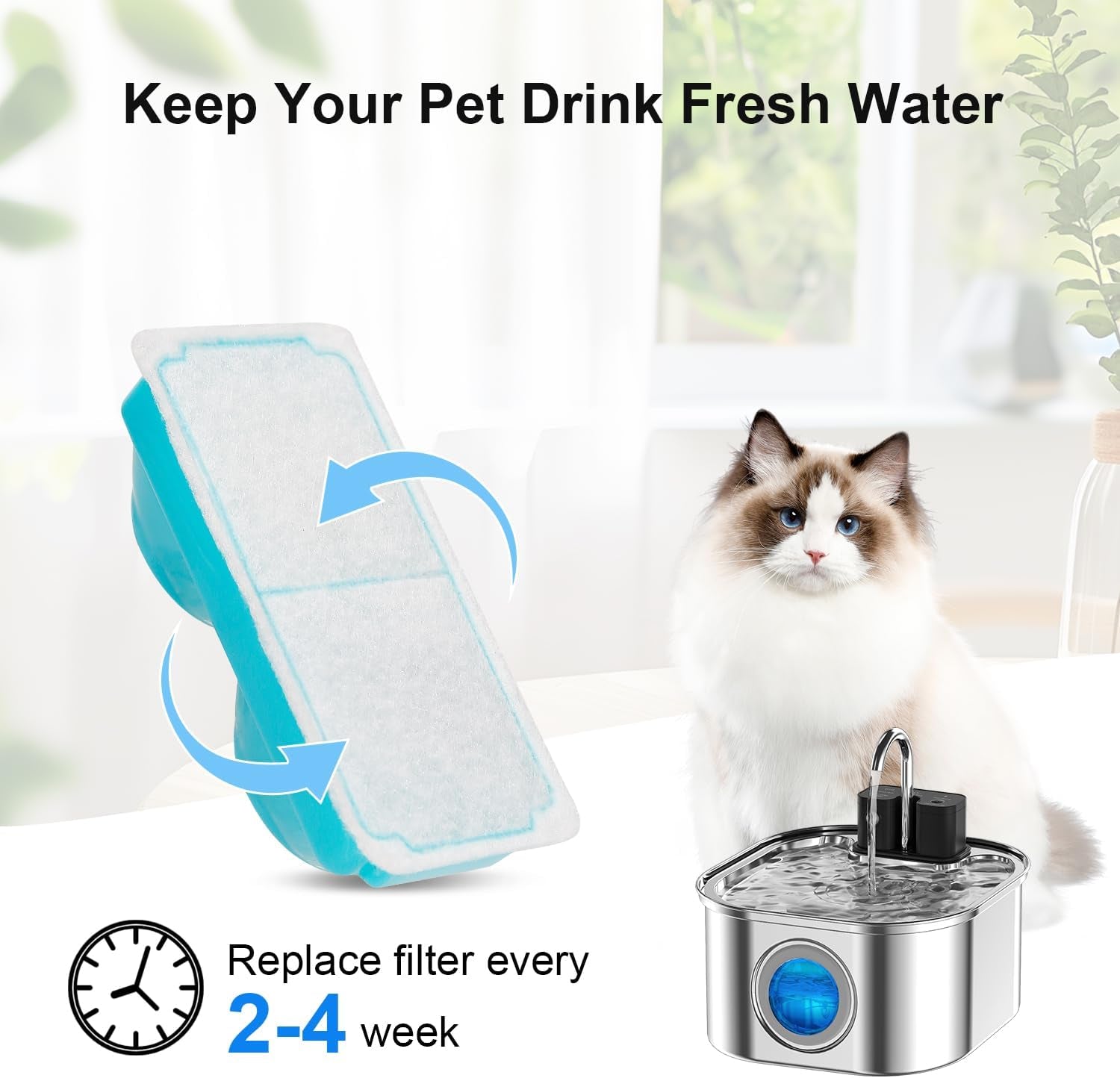 cat-water-fountain-wireless-stainless-steel-rechargeable-battery-operated-cat-water-fountain-108oz-3-2l-automatic-cordless-pet-fountain-pet-fountain-with-4200-mah-battery