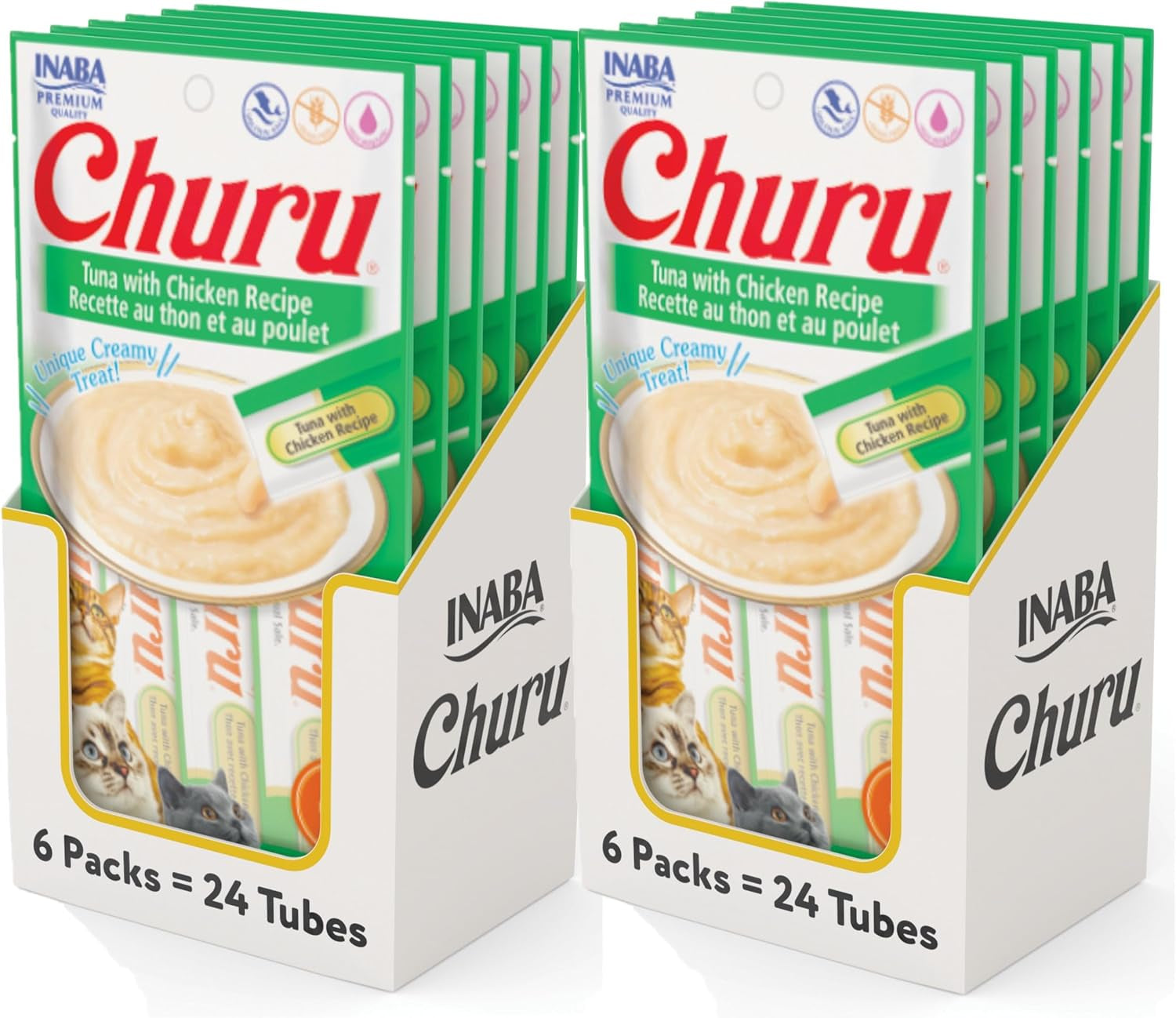 inaba-churu-cat-treats-grain-free-lickable-squeezable-creamy-puree-cat-treat-topper-with-vitamin-e-taurine-0-5-ounces-each-tube-4-tubes-tuna-with-salmon-recipe